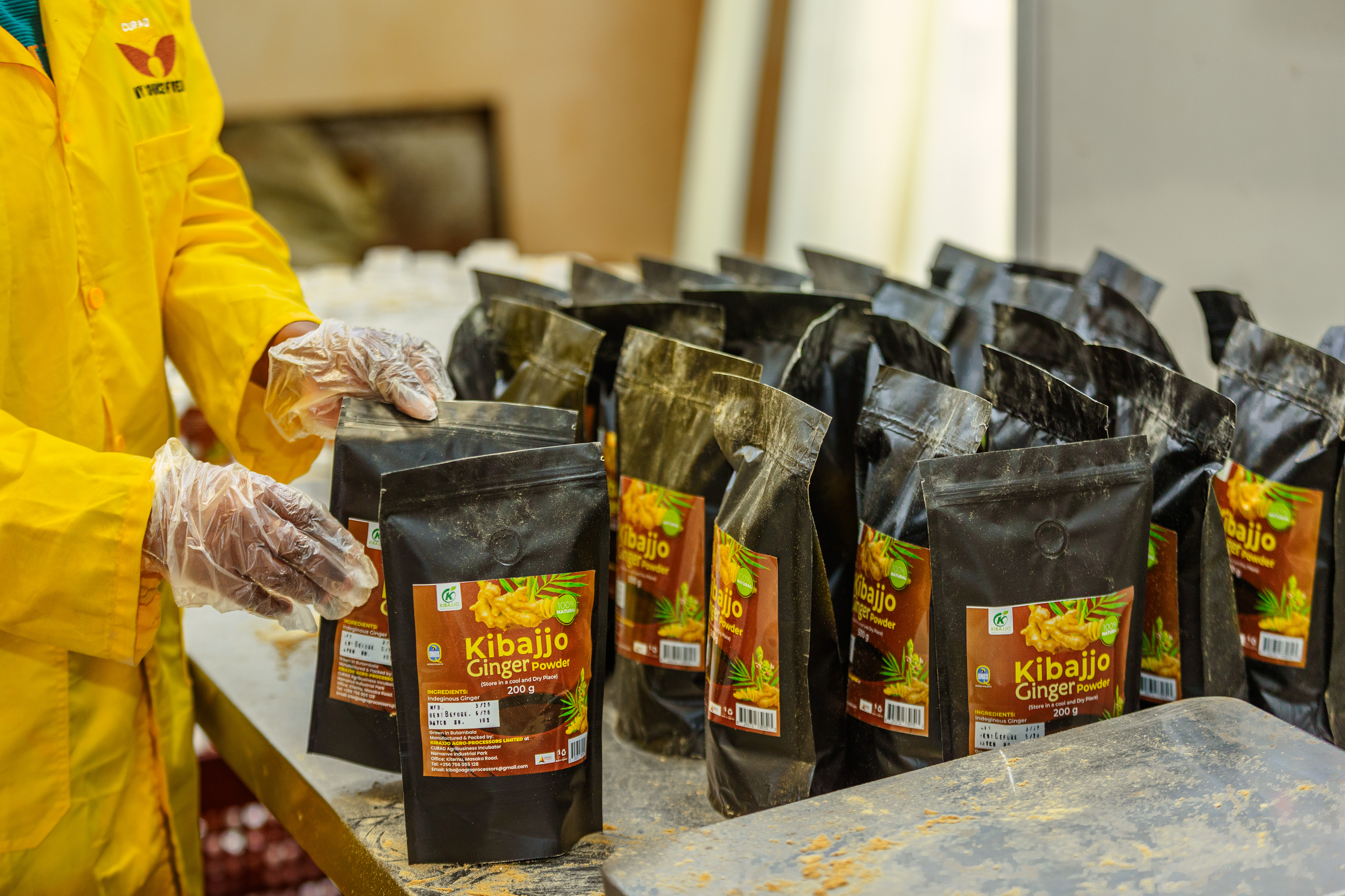 Kibajjo Ginger Powder 200g pouch pack